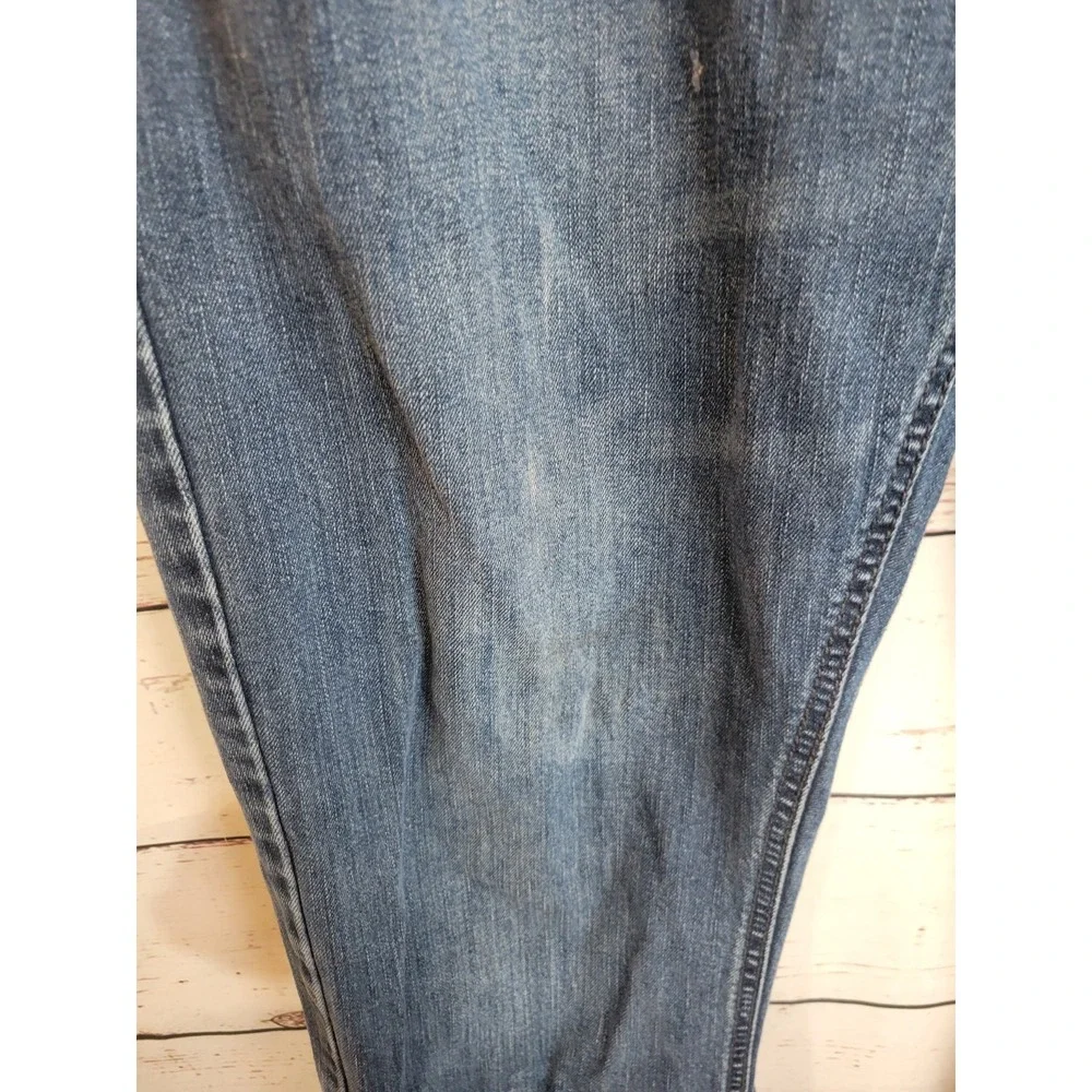 TK Axel Straight Leg Jeans Mens 38x32 Medium Wash Blue Denim Classic Fit